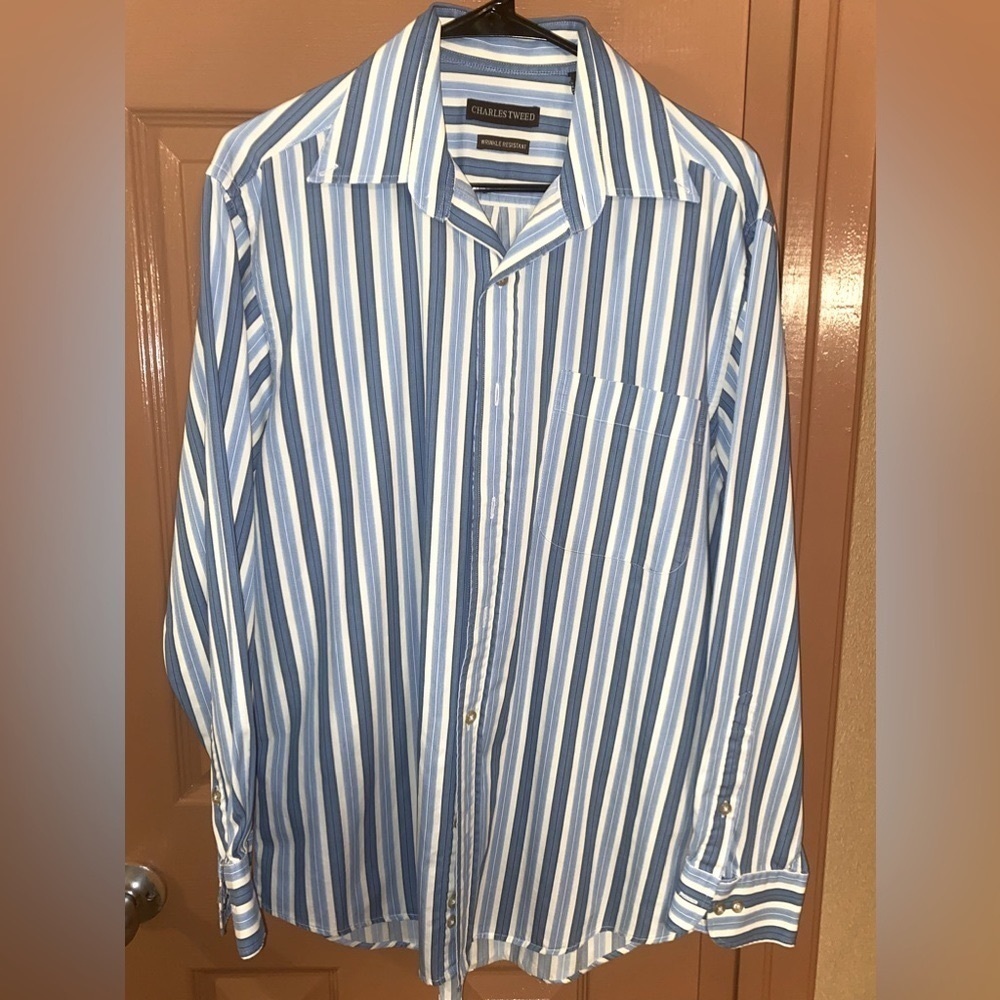 EUC - Mens Large Charles Tweed Shirt